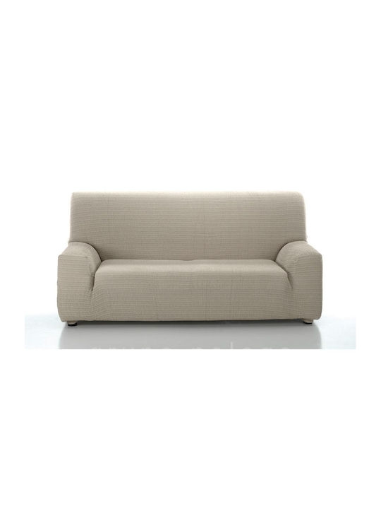 Mc Decor Set of Elastic Sofa Covers Natural 3pcs 17464