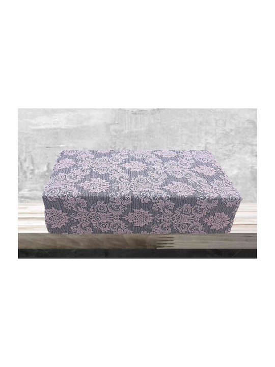 Linea Home Elastische Abdeckung für Wohnzimmerset Dusty Pink 3Stück LH2020100-1