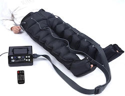 Alhena M-pro 3001 High Waist Compression Therapy Device Lymphatic Drainage Massage 2 X 6 Air Compression Chambers 6 Treatment Modes 30-250 Mmhg Medical Recovery Therapeutic Massage Muscle Recovery Size Xl 142/83 Black