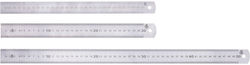 Semi-flexible Ruler Made Stainless Steel Size 1000 Mm 39”