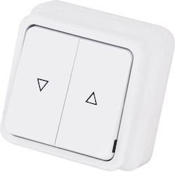 Roller Shutter Wall Push Button Switch White Roller Shutter Wall Push Button Switch White