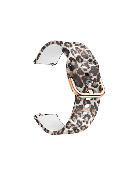 Λουράκι Σιλικόνης Garmin Venu 2s Venus 3s Animal Print Tiger