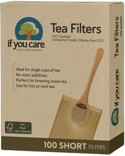 If You Care 100 Filtre pentru ceai de hârtie