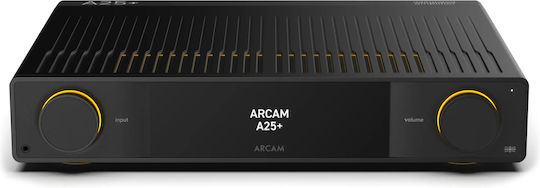 Arcam A25 Plus Integriert Hi-Fi-Verstärker Stereo 165W/4Ω 100W/8Ω ARCAMA25PL Schwarz