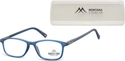 Montana Eyewear Reading Glasses +2.00 in Blue color