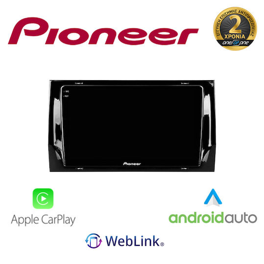 Pioneer Ηχοσύστημα Αυτοκινήτου για Skoda Kodiaq 2017 (Bluetooth/USB/WiFi/GPS/Apple-Carplay/Android-Auto)