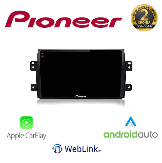 Pioneer Car Audio System for Fiat Sedici Suzuki SX4 2005-2013 Bluetooth USB WiFi GPS Apple CarPlay Android Auto