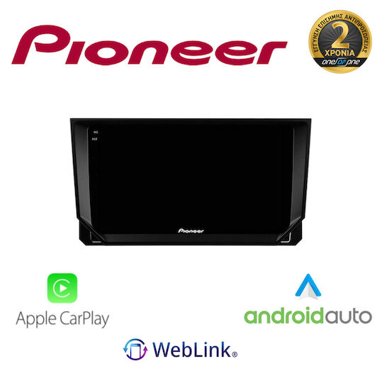 Pioneer Ηχοσύστημα Αυτοκινήτου για Seat Arona 2017 (Bluetooth/USB/WiFi/GPS/Apple-Carplay/Android-Auto)