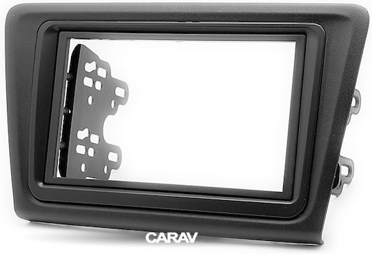 CARAV Industries Inc. Πρόσοψη 2 Din για Skoda Rapid