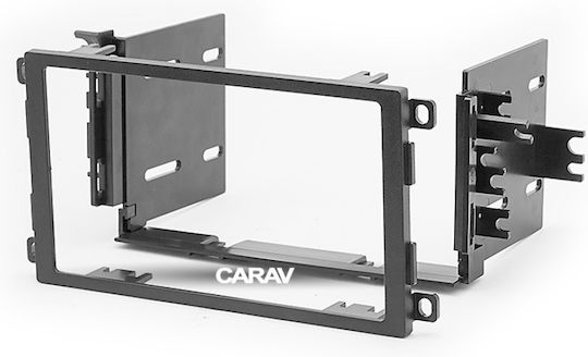 CARAV Industries Inc. DIN Fascia Panels 2 Din for Cadillac Escalade Chevrolet Blazer / Express / Silverado / Tahoe Ford Express Hummer H2 Renault Express