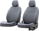 Otom Car Cover Set 7pcs Leatherette Gray