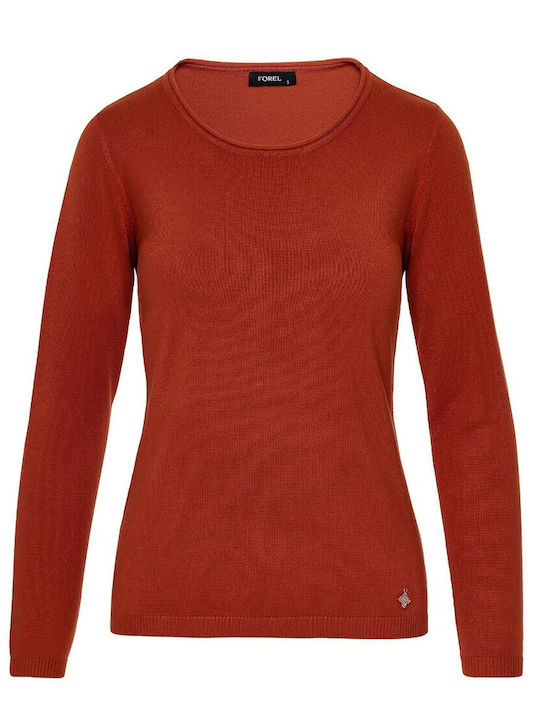 Forel Women's Long Sleeve Sweater Orange