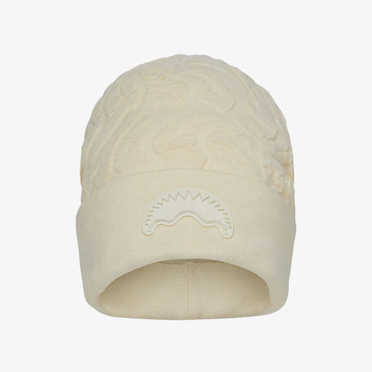 Beanie Masculin Fleece Căciulă Tricotat în culoarea Bej