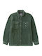 Overshirt Vintage Verde Mânecă Lungă