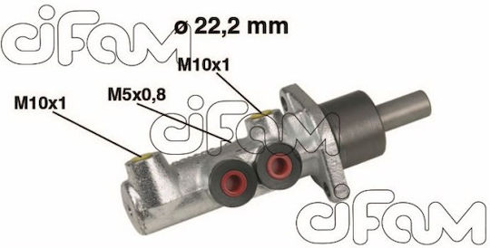 202-354 Brake Master Cylinder Fiat Doblo I 223 1.2 1.3jtd 01> Cifam