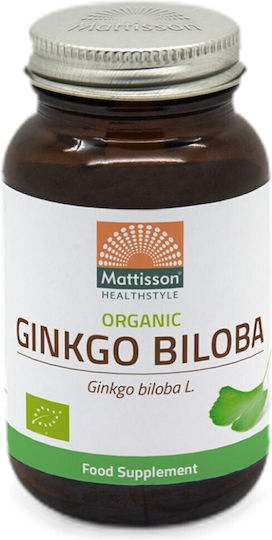 Mattisson Organic Ginkgo Biloba 83.33мг 60 капси