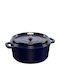 Staub La Cocotte Βαθιά Κατσαρόλα από Μαντέμι 3.7lt / 24cm
