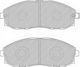 Ferodo Front Brake Pad Set 4 Pieces Hyundai H-1 Fvr1498