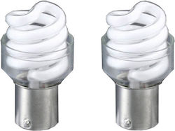 Ccfl Λάμπες S25 P21w Ba15s 12volt Λευκές Prosport 2 Τεμάχια