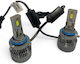 Car Lamps H11 LED 6000K Cold White 12V 50W 2pcs