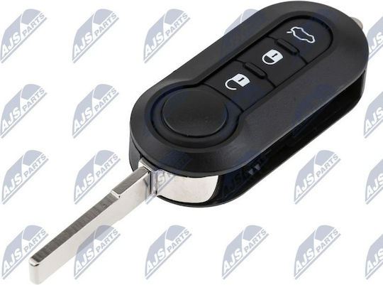 NTY Door Lock with Rear Placement Peugeot 207 / Expert / Partner Fiat Ducato / Grande Punto Citroen Berlingo / C2 / C3 / C4 / C5 / DS3 / DS4 / Nemo EZC-FR-280