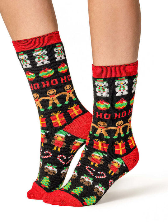 Heat Holders Women's Christmas Socks Gingerbread