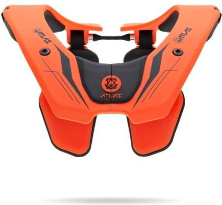 Atlas Filtri Motocross Neck Protection Collar Orange Color