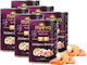 Nuevo Nassfutter für Erwachsene Katzen in Dose mit Shrimps, Huhn und Gemüse 6x400gr
