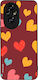 Sonique Heart Series Honor 200 5g Burgundy Case