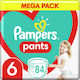 Pampers Diaper Pants Pants No. 6 for 16+kg 84pcs
