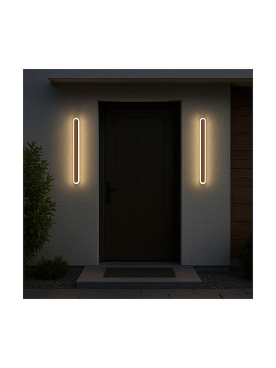 Alista Home Iluminat Exterior Montat Pe Perete Liniar Led Ip65 6w Cu Lumină Alb Natural At1ct-Im1p-Ht2l-Ax201/500wh