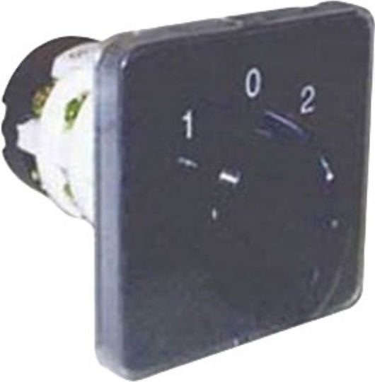 Rotary Double Energy On-Off Switch 1-0-2 4p 75a Plate 105x105 E975ahm45 Hnm