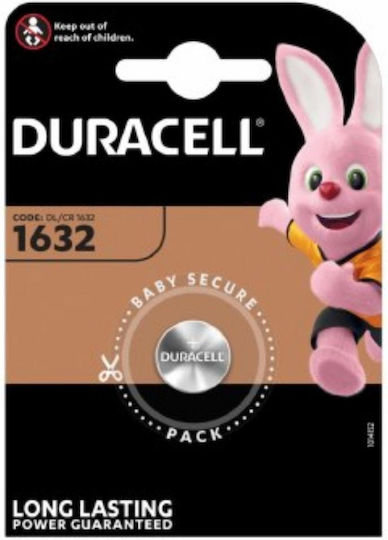 Duracell Batterie Lithium für Uhren CR1632