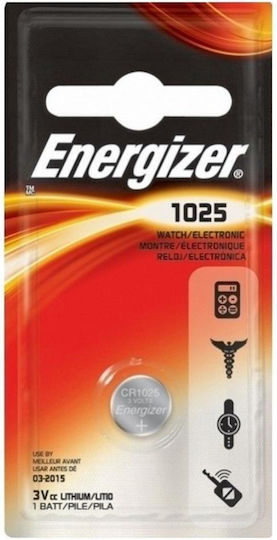 Energizer Lithium Watch Battery CR1025