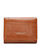 Small Fabric Women's Wallet Classic Brown