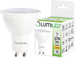 Lumiled LED 3W GU10 Θερμό Λευκό