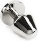 Metallic Anal Plug Small Silver