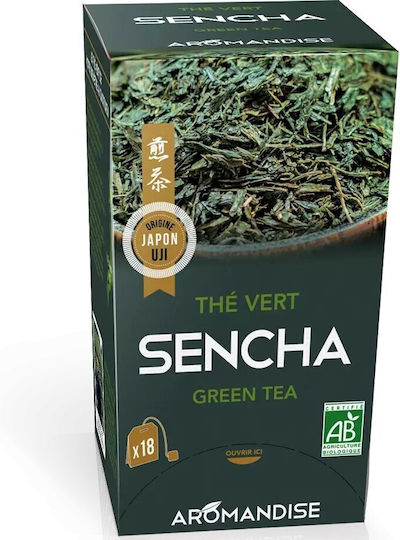 Aromandise Organic Product Green Tea 18 Bags 2gr