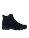 Leather Women's Ankle Boots Black
