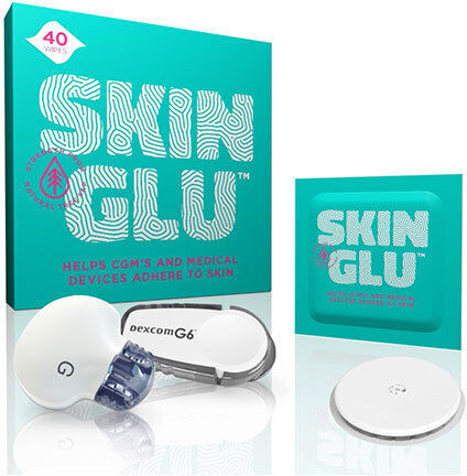 Skin Glu Hautklebepads Für Sensoren Cgm 40 Stück