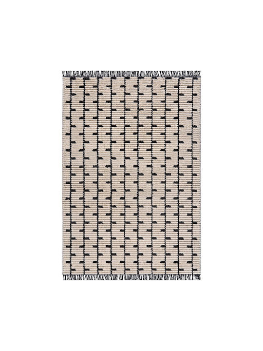 Beauty Home Килим Правоъгълен Екрю 160x230см