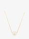 Colier Aur 14 Carate Smarald Greutate 1.1gr