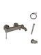 Grohe Essence Mixing Bathtub Shower Faucet Complete Set Gray