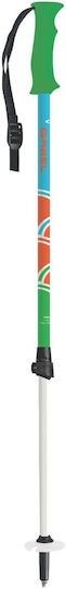 Ski Poles Energy Fl 70-110 Cm Gabel Green-Blue-White