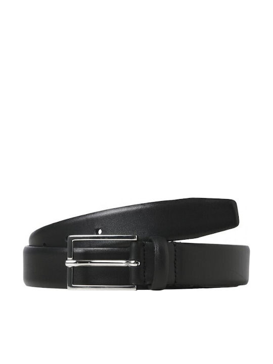 Jack & Jones Men's Belt Leather Black