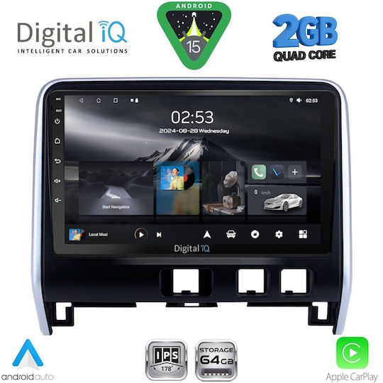 Digital IQ Car Audio System for Nissan Serena 2016 (Bluetooth/USB/WiFi/GPS/Apple-Carplay/Android-Auto) with Touch Screen 10"