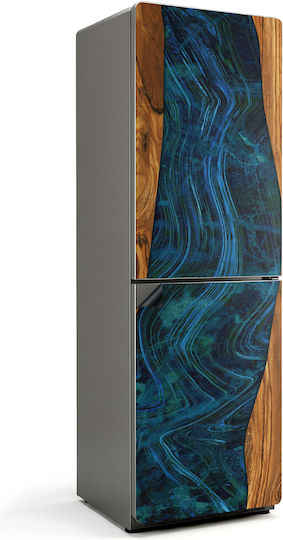 Protecție Magnetică Pentru Radiator Model Val De Rășină Pe Lemn 60x190 Cm