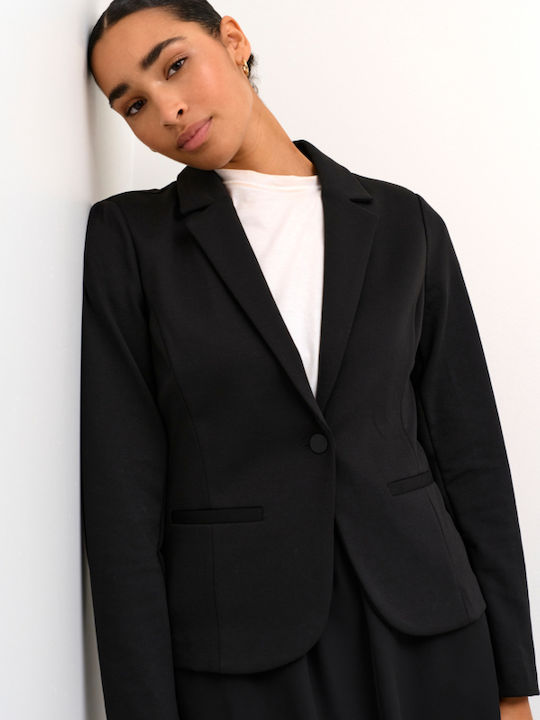 Kaffe Blazer pentru femei Sacou Black