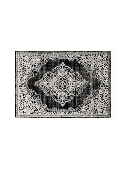 Tzikas Carpets Elite Modern Bedroom Rugs Set Black 114-0-355-23045-090 3pcs