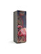 Decorativă Husă Magnetică Pentru Frigider Flamingo Stil Tropical 60x190 Cm